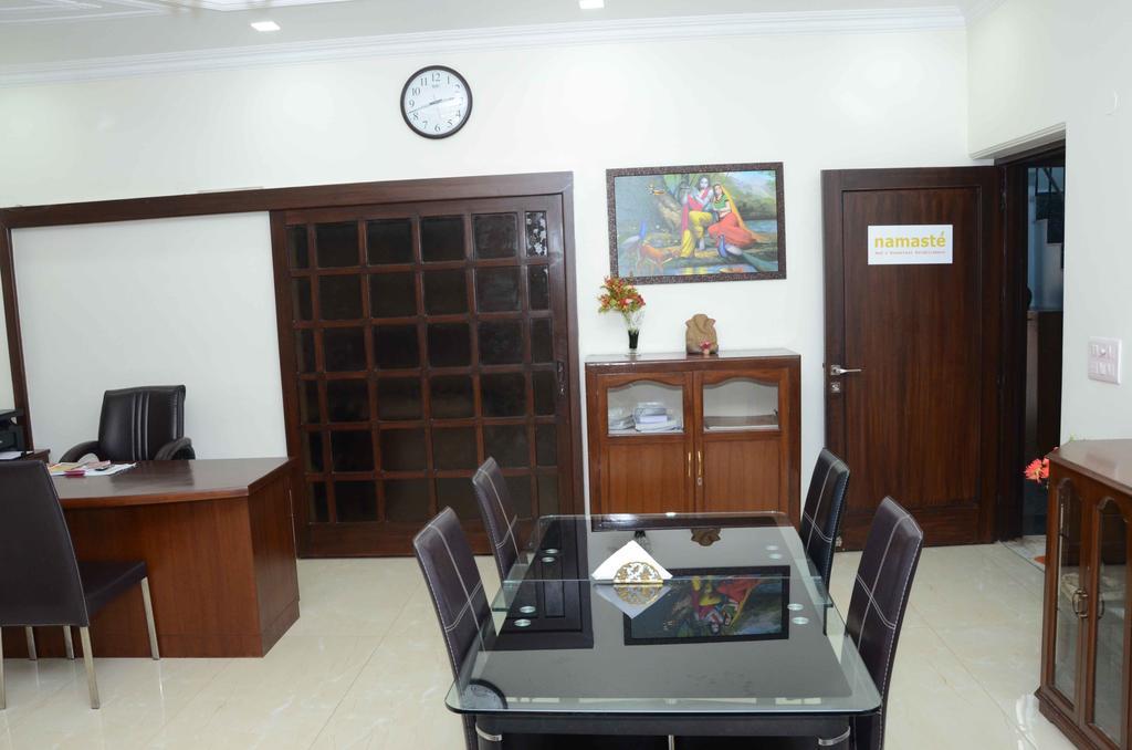 Namaste Apartments Yeni Delhi Dış mekan fotoğraf